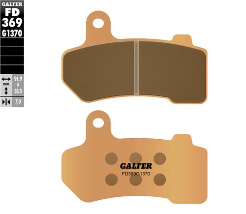 Galfer Sinter Street brake pads
