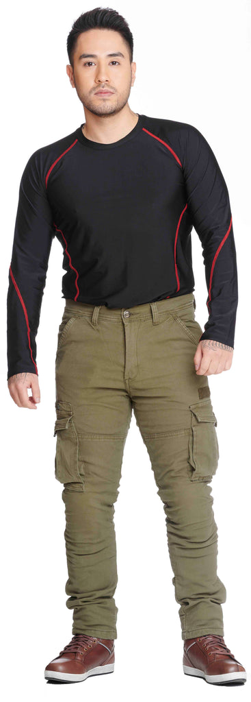 Sweep Jungle aramid vahvistetut reisitaskuhousut